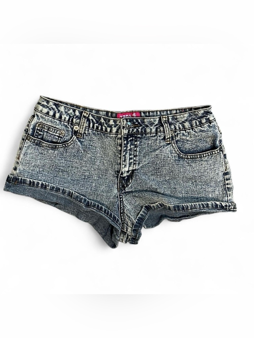 Girl’s Junior’s Y2K Zanadi Jeans Low Rise Mini Shorts Size 11